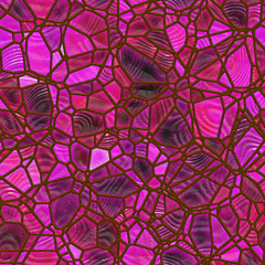 Seamless stained glass pattern    