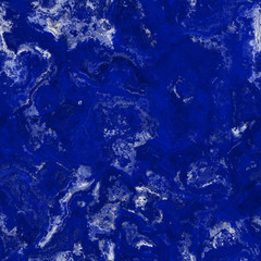 Fototapeta na wymiar Seamless deep blue lapis lazuli pattern 