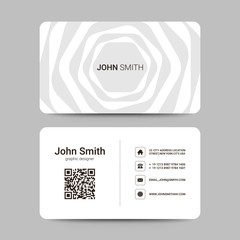 Modern business card template