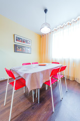 Comfortable modern  dining room