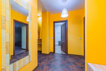 The corridor and the door to the bathroom