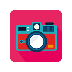 camera photographic isolated icon vector illustration design