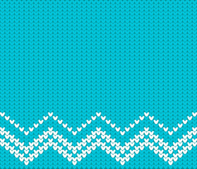 Christmas Sweater Design. Seamless Knitting Pattern