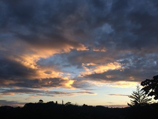 atardecer