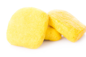 The Yellow Tofu on white