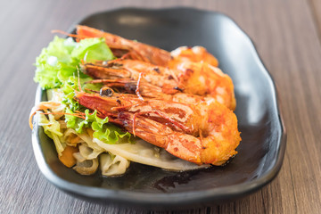 fried shrimps or prawns