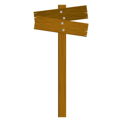 brown wood notices icon, vector illustration design