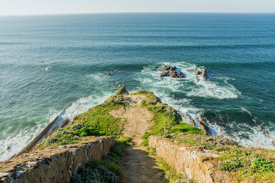 stairs to the cantabrian sea, Spain