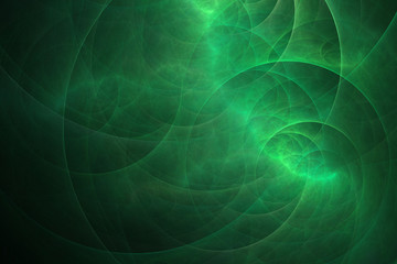 3D rendering abstract fractal light background