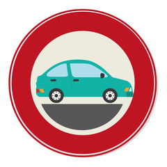 car sedan vehicle icon vector illustration design