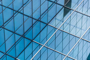 Close-Up Of Modern Office Buildings,Shenzhen,China.