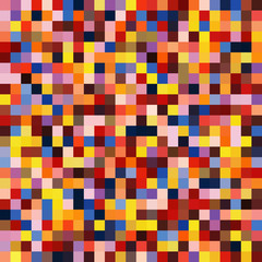 Geometric colorful pattern for business presentations or web template banner flyer. Seamless. Vector illustration