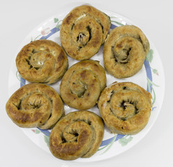 Nettle pastries