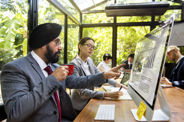 Business Corporate People Working Concept