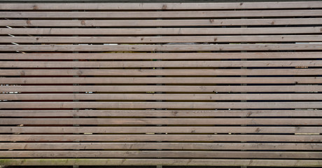 Horizontal Wooden Bars Wall, Background