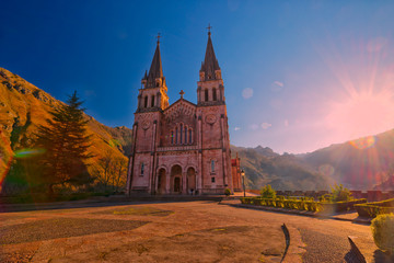 Sanctuary of Covadonga.Asturias.