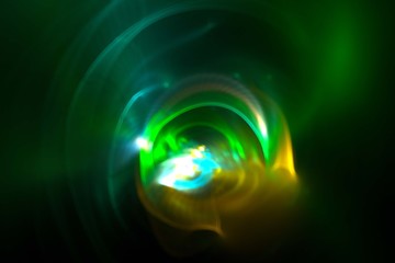 3D rendering abstract fractal light background