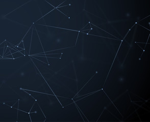 Obraz premium Technology connections vector background. Eps10