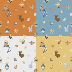 Easter Seamless Pattern