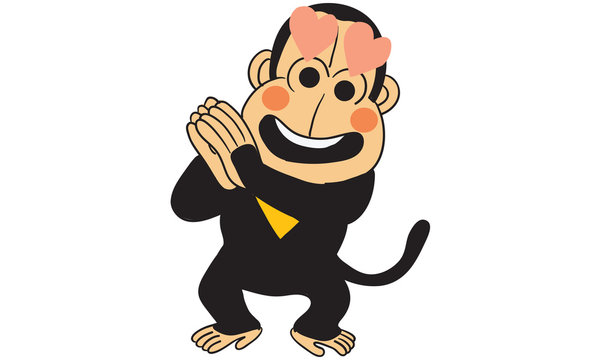 monkey action, monkey emotion
