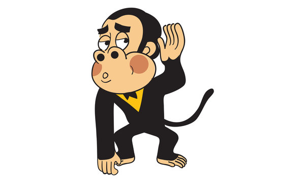 monkey action, monkey emotion