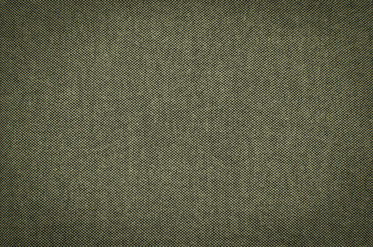 Close-up of   khaki  texture fabric cloth textile background vignette