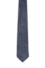 Blue necktie isolated