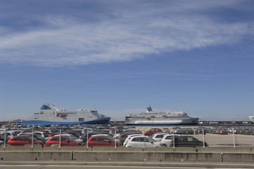 Port of loading of Marseille, France