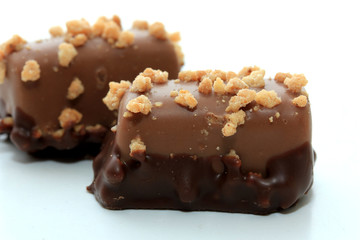 Closeup of Luxurious Pralines