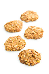 Homemade oatmeal cookies.