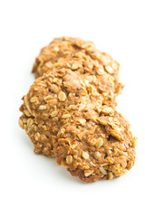 Homemade oatmeal cookies.