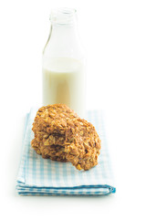 Homemade oatmeal cookies.