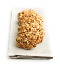 Homemade oatmeal cookies.