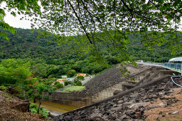 Fototapeta premium Dam Building