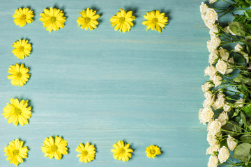 Fototapeta premium Beautiful white roses
