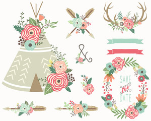 Floral Tribal Collection