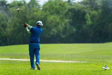 Golf Swing Isolated