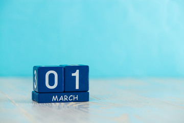 March 1 Calendar