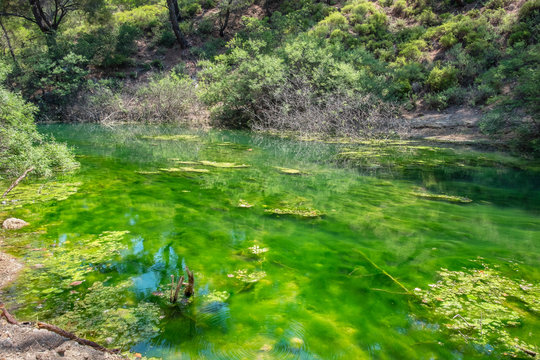 Seven Springs (Epta Piges). Rhodes, Greece