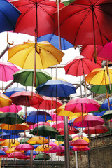 Fototapeta na wymiar Umbrella Roof