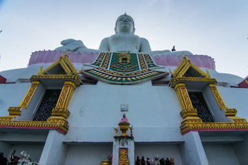 Big White Buddha in Thailand