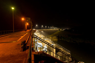 Highway Roadside on Night