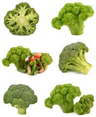 Vegetables and broccoli