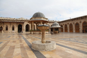 Naklejka premium The Great Mosque of Aleppo - Syria (Before War, 2011 year)
