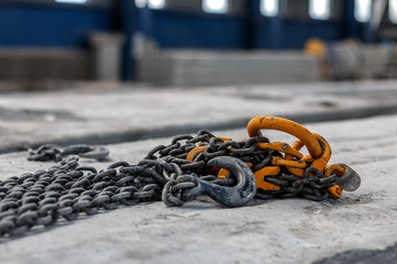 Slings chain for lifting of loads