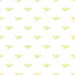 Plane pattern, cartoon style 