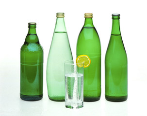 Different varieties of Mineral Water Bottles