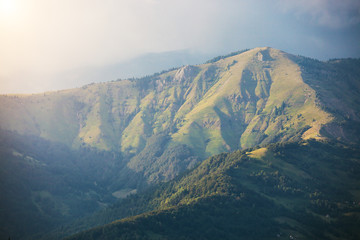 Amazing mountain landscape in Prokletije National Park, Montenegro