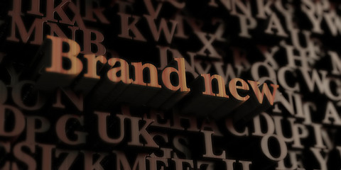 Brand New - Wooden 3D rendered letters/message.  Can be used for an online banner ad or a print postcard.