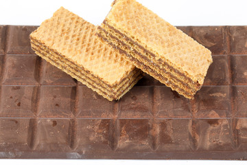 Wafer Biscuit Dark Chocolate Bar